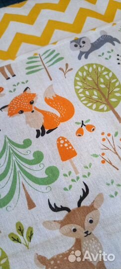 Бортики в детскую кроватку