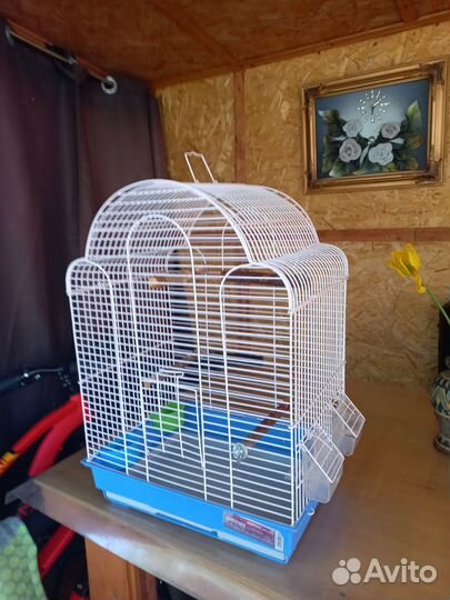 Клетка большая для волнистого попугая