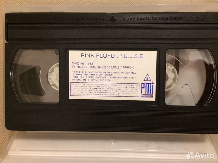 Видеокассета Pink Floyd Pulse концерт 20.10.94