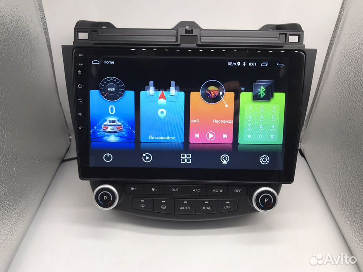 Магнитола Honda Accord 02-08 Android 1+16