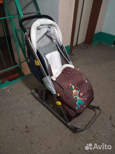Санки коляска ника 7 2