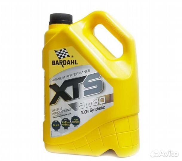 Масло моторное bardahl 5W30 XTS (5л.)