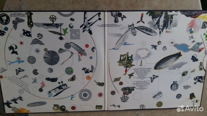 Виниловая пластинка Led Zeppelin III вращ.колесо