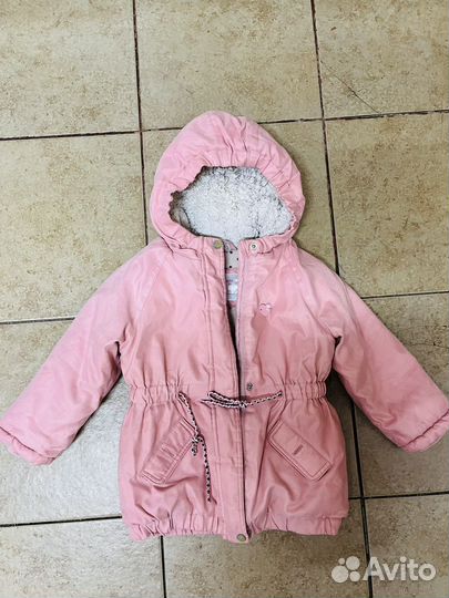 Куртка парка на девочку 92