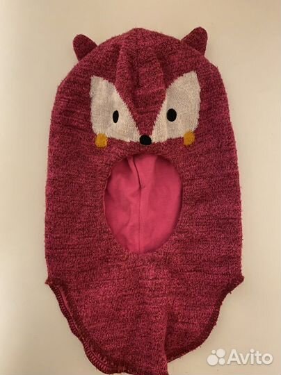 Шапка шлем для девочки lassie