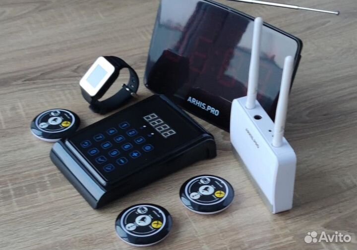 Радио кнопка вызова персонала и секретаря