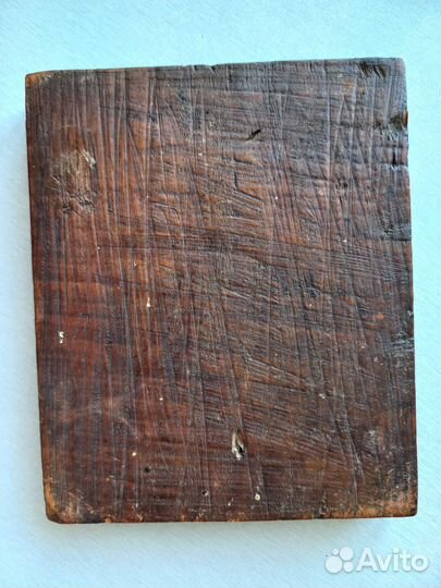 Икона иоанн воин серебро 84 проба 1776 год 9.5Х11