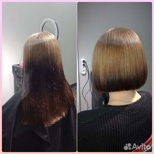 Парикмахер стрижки, локоны, окрашивание волос