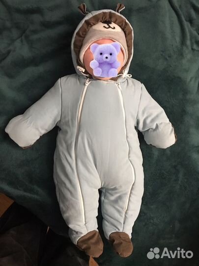 Конверт, комбинезон на выписку от +15 до -10