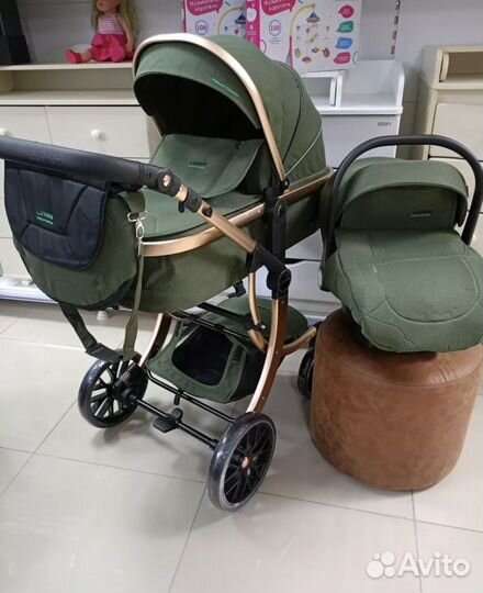 Коляска 3 в 1 Luxmom 601 А