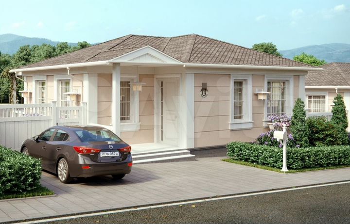 Коттедж 110 м² на участке 3,9 сот.