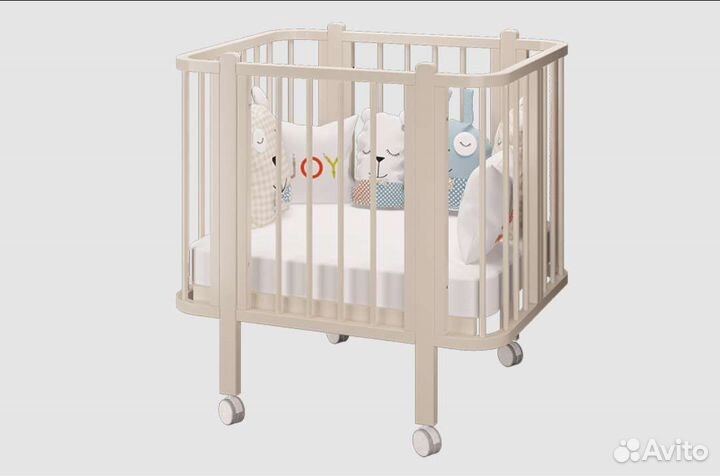 Кроватка 90*70/140*70 Можга, трансф.как Happy baby