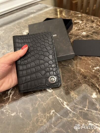 Обложка для паспорта Stefano Ricci крокодил