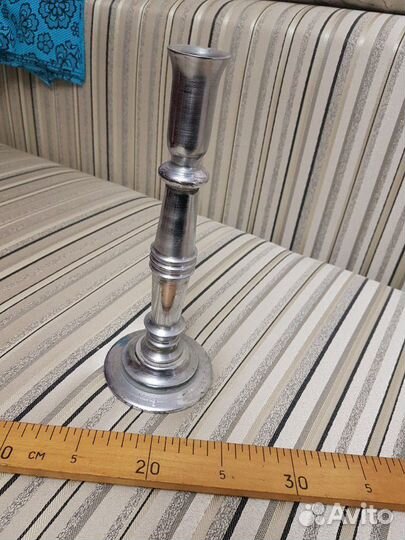 Подсвечник латунный 25 см