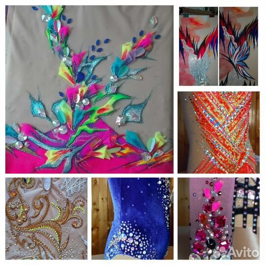 Пошив купальников для художественной гимнастики