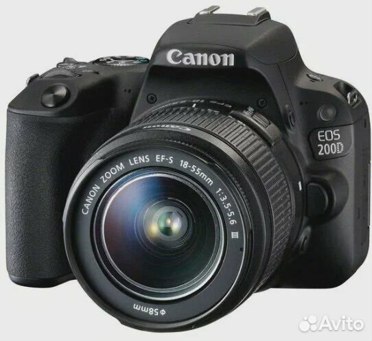 Canon 200D KIT 18-55 III + Карта памяти