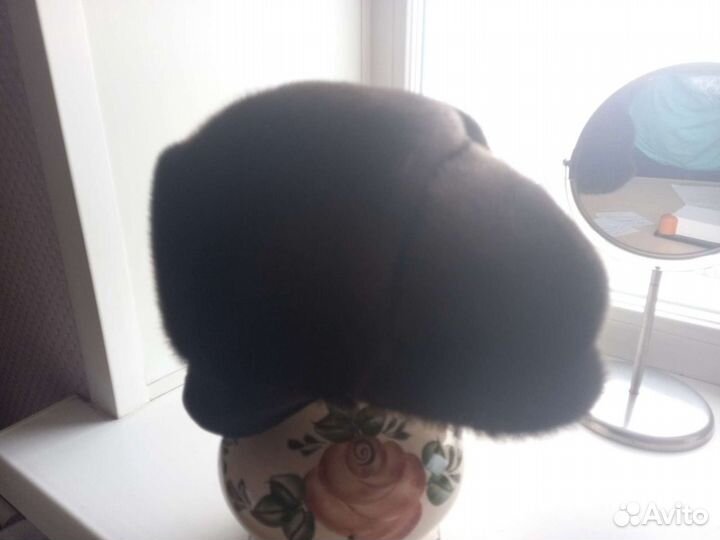 Мужская шапка из меха нерпы