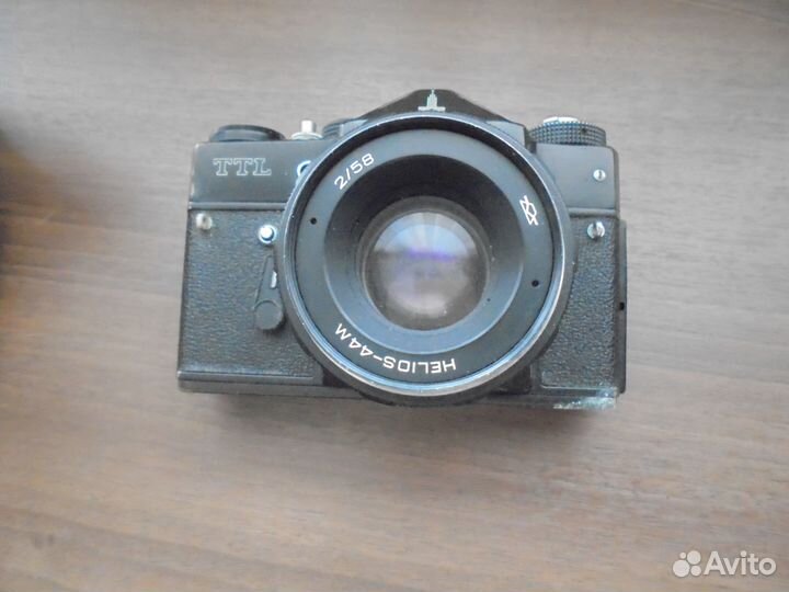 Фотоаппарат. Зенит ттл. Обьектив Гелиос-44 М