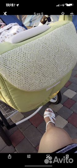 Коляска люлька и прогулочная 2/1