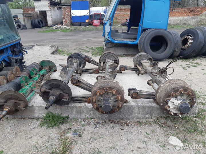 Ось bpw барабанные