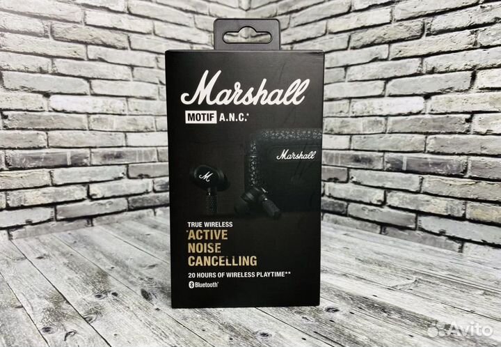 Блютуз наушники Marshall Motif anc