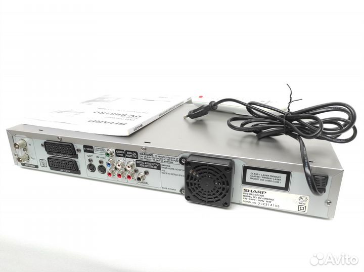 Sharp DVD recorder DV-SR85RU (Пишущий )