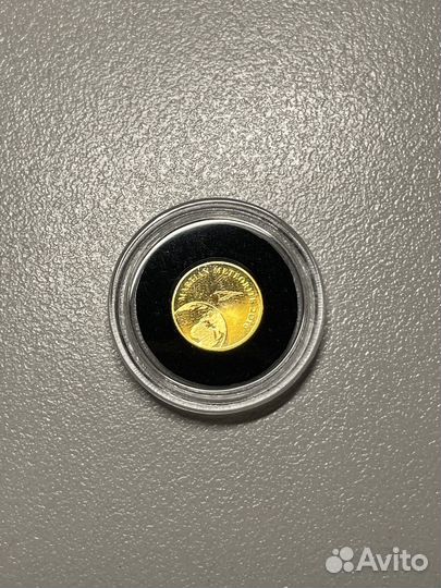 Золотые монеты 999пробы (метеориты) 6шт Цена 1шт
