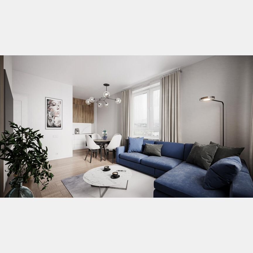 1-к. квартира, 35,6 м², 12/13 эт.