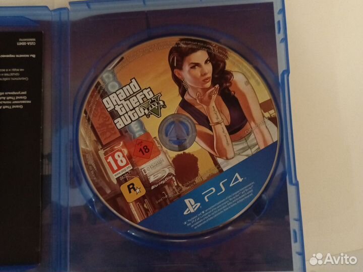 Gta 5 ps4 диск