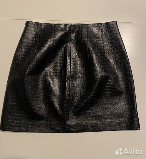 Кожаная юбка