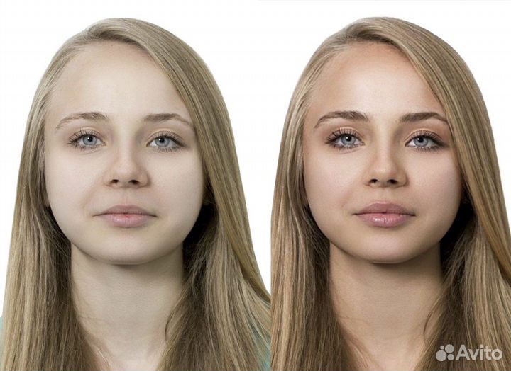 Красивое фото на паспорт, ретушь фото