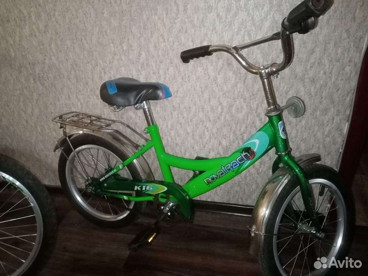 Детский велосипед бу novatrack диаметр колёс 16