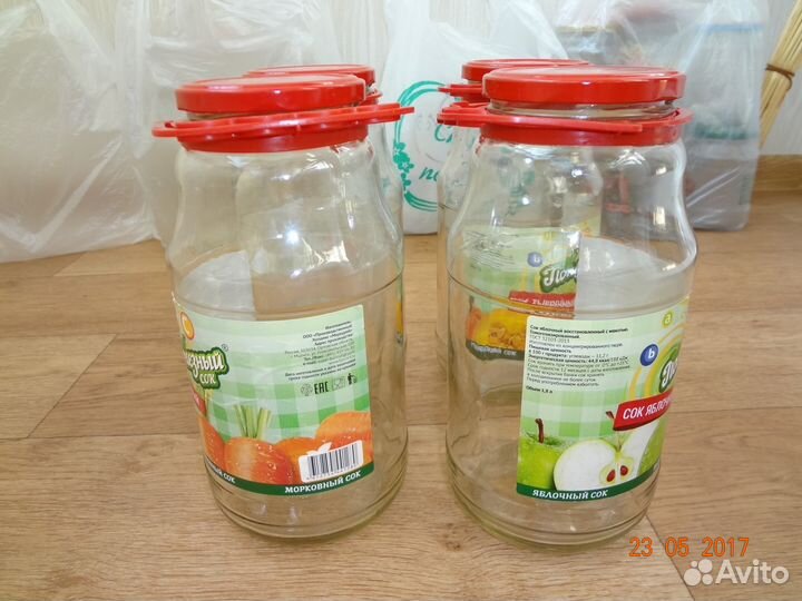 Банки стеклянные