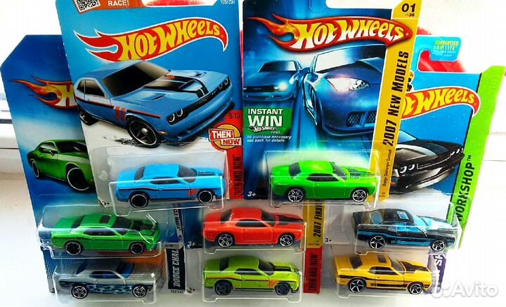 Hot Wheels Dodge Challenger Коллекция