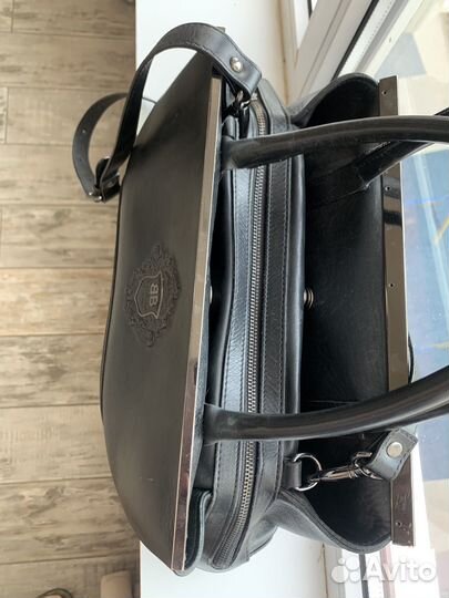 Сумка женская натуральная кожа черная