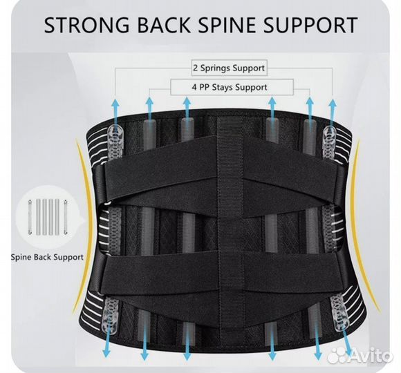 Пояс для поддержки поясницы