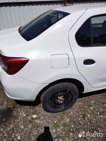 Задняя часть кузова Renault Logan 2