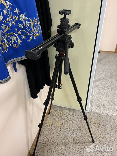 Слайдер konova 80см+Штатив 501HDV+сумка