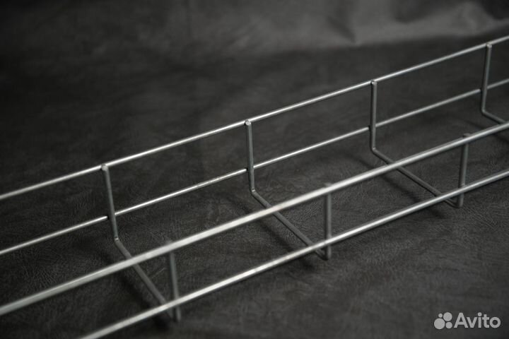 Проволочный лоток для проводов 60х100х1200