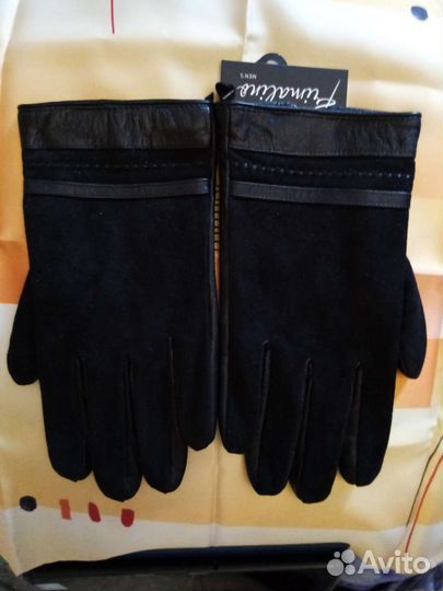 Нов мужские утеплённые кожан Перчатки р.10 Качеств