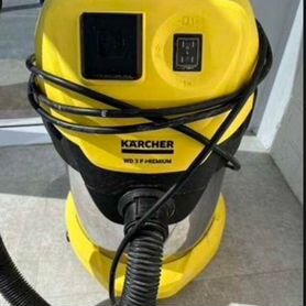 Строительный пылесос karcher wd 3 premium