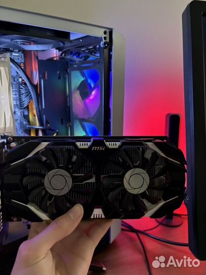 Видеокарта MSI gtx 1050 ti 4GB OC