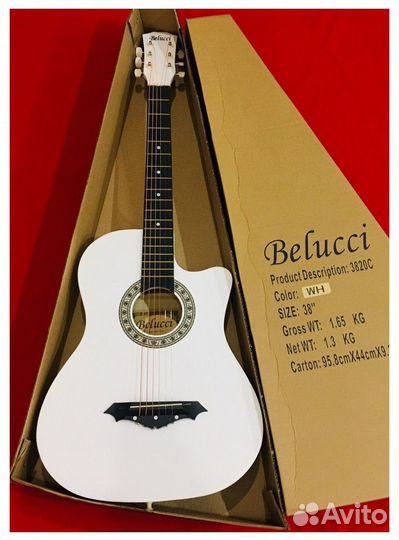 Акустическая гитара новая Belucci BK 3820