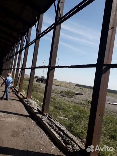 Металлоконструкция фермы от ангара