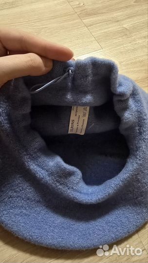 Берет женский шерстяной с ушками