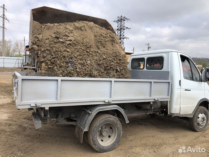 Песок щебень