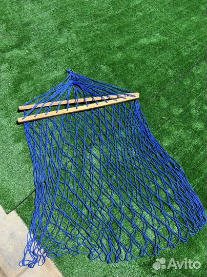 Подвесные качели гамак сетка
