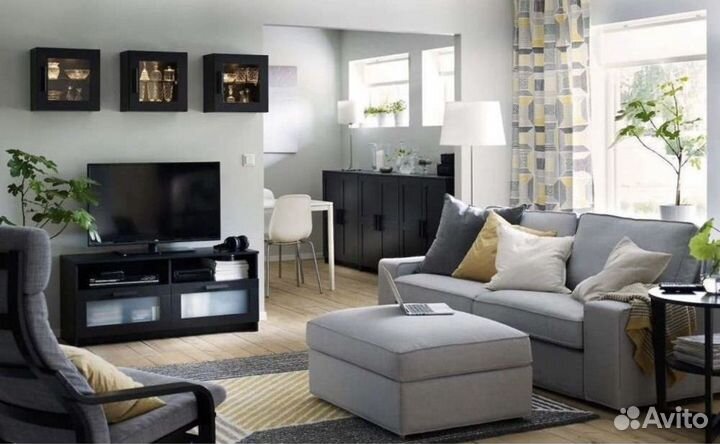 Тумба под телевизор IKEA brimnes