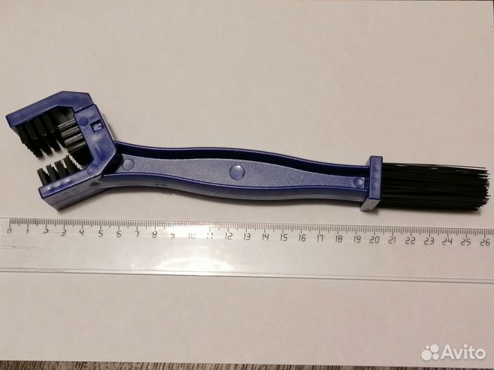 Щётка для очистки цепи и звёзд на велосипед