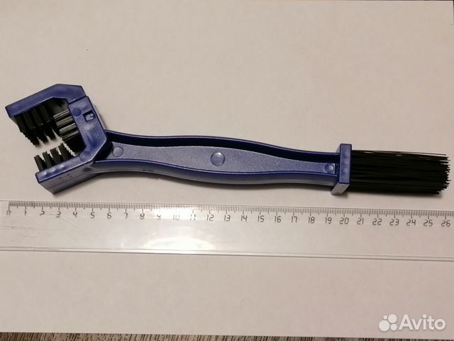 Щётка для очистки цепи и звёзд на велосипед